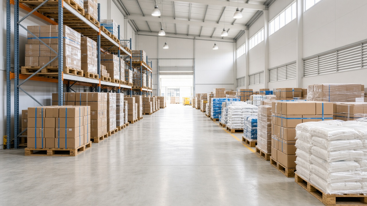 Import and wholesale trading warehouse, Al Ghataa General Trading, UAE