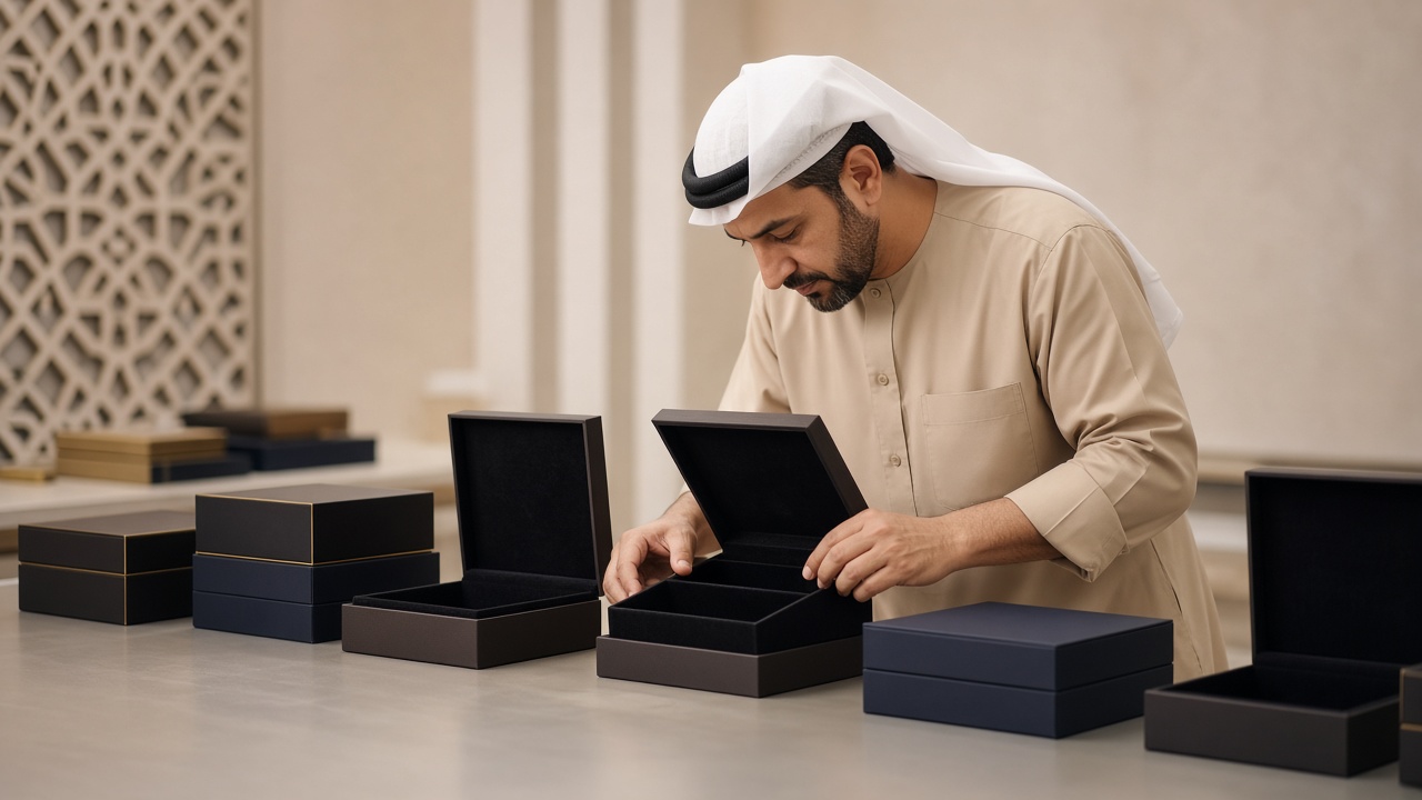 Premium gift packaging manufacturing, Al Ghataa Manufacturing LLC, UAE