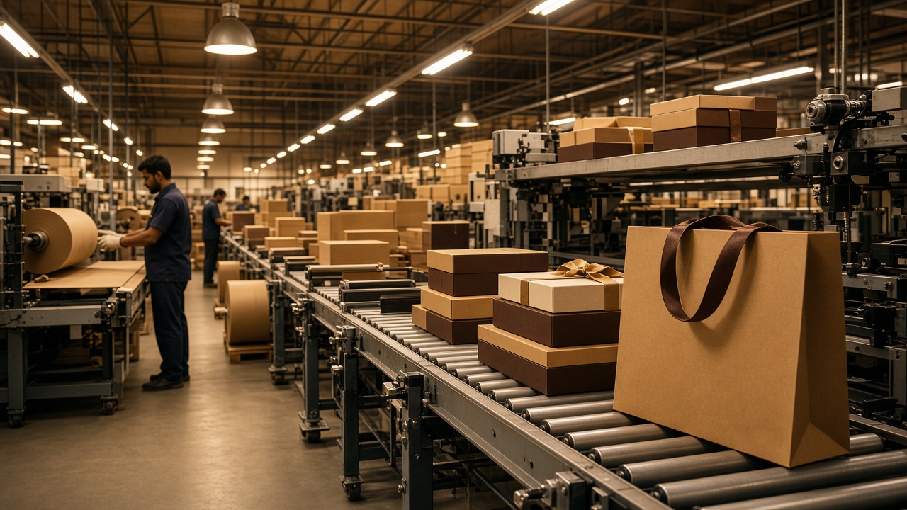 Paper converting and luxury packaging production, Chemmatta General Trading LLP, India