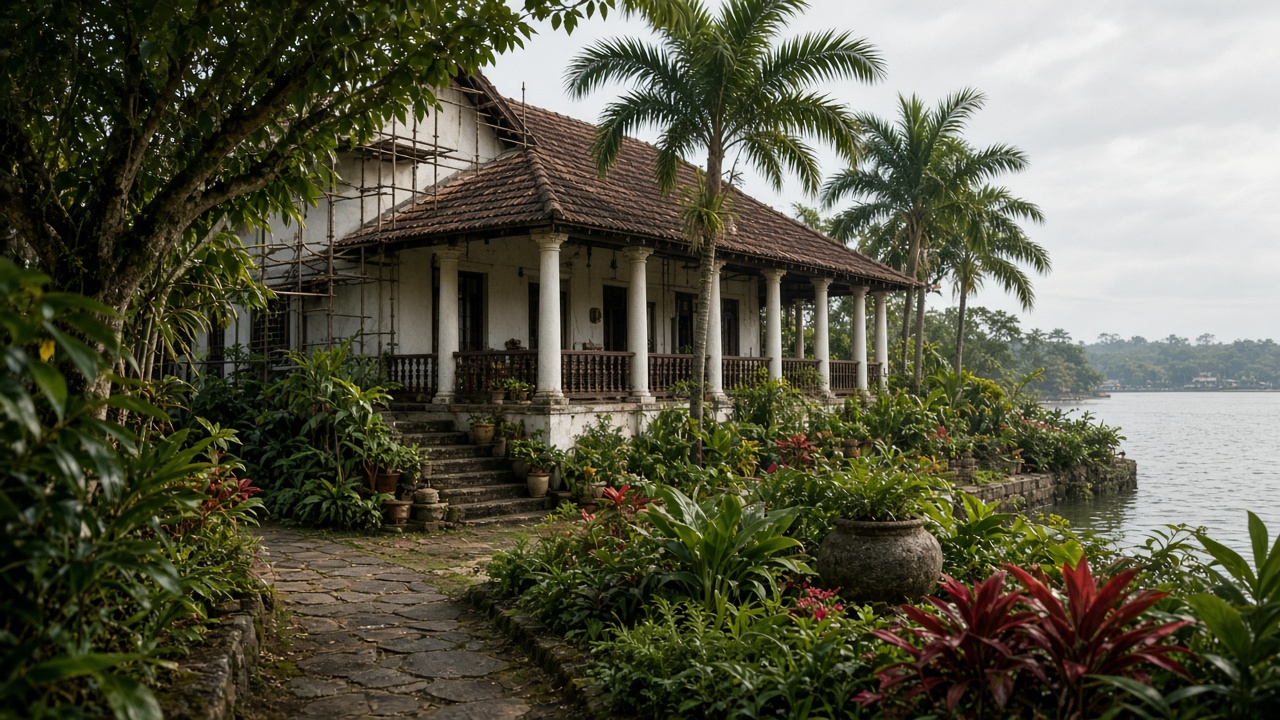 Heritage bungalow restoration, Port Bungalow, Calicut